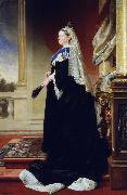 Portrait of Queen Victoria as widow